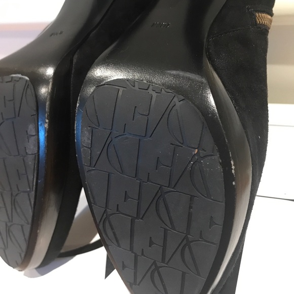DVF Black Suede Booties - Picture 7 of 8